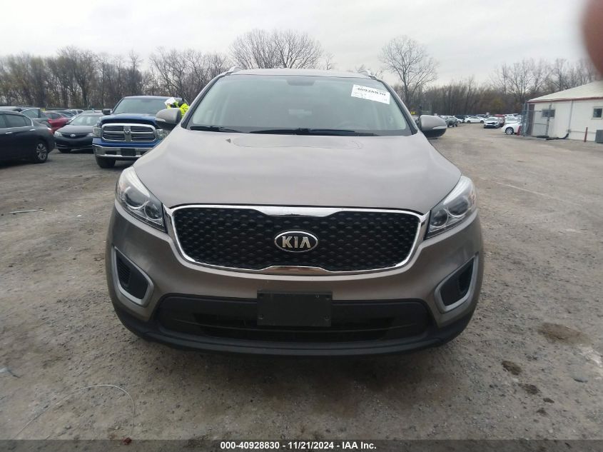 2016 Kia Sorento 3.3L Lx VIN: 5XYPGDA54GG134123 Lot: 40928830