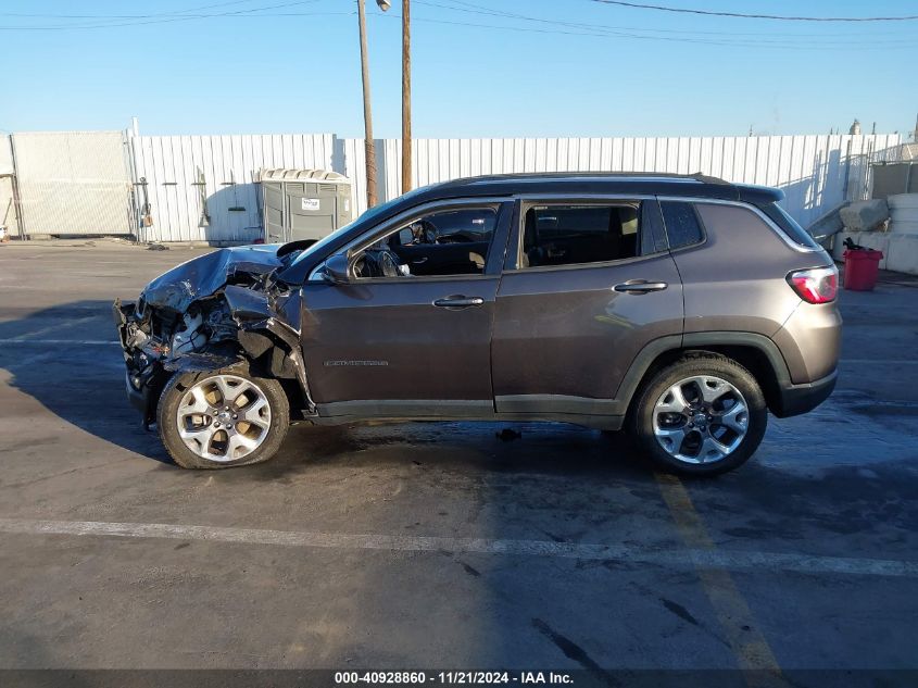 2021 Jeep Compass Limited 4X4 VIN: 3C4NJDCB8MT542799 Lot: 40928860