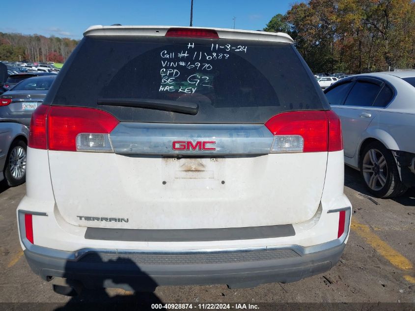 2017 GMC Terrain Slt VIN: 2GKALPEKXH6306970 Lot: 40928874