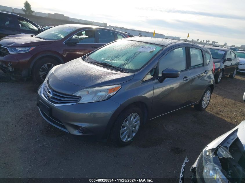 VIN 3N1CE2CP0GL387488 2016 Nissan Versa, Note SV no.2