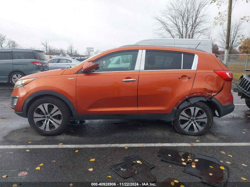 2013 Kia Sportage Ex VIN: KNDPCCA28D7392343 Lot: 40928906