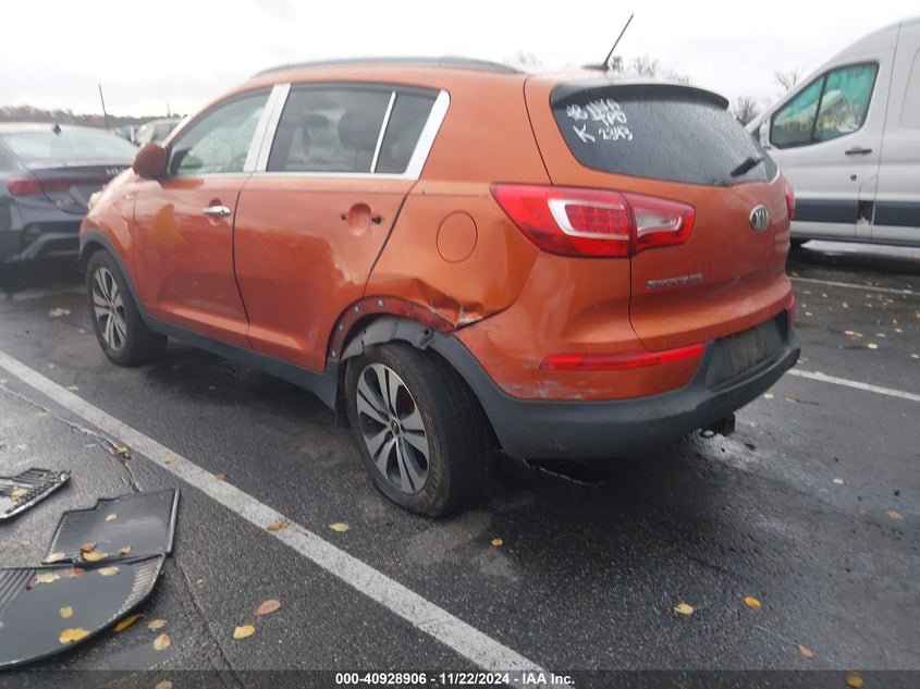 2013 KIA SPORTAGE EX - KNDPCCA28D7392343