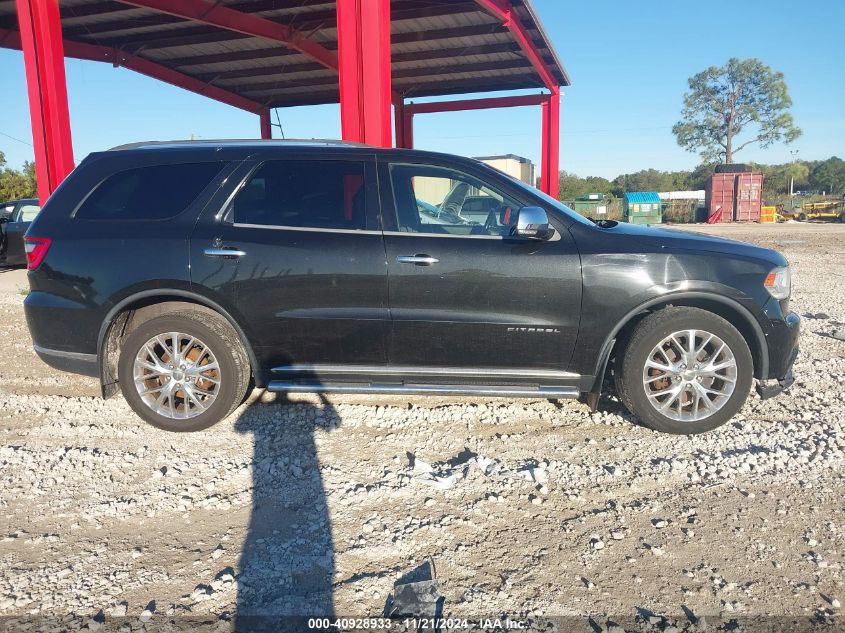 2014 Dodge Durango Citadel VIN: 1C4SDJETXEC336878 Lot: 40928933