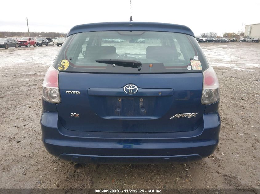 2008 Toyota Matrix Xr VIN: 2T1KR32E78C715819 Lot: 40928936