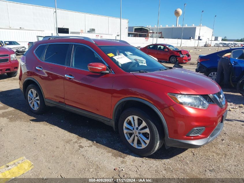 VIN KNMAT2MTXFP557753 2015 Nissan Rogue, SV no.1