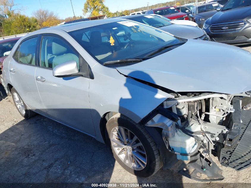 2015 Toyota Corolla L/Le/Le Pls/Prm/S/S Pls VIN: 2T1BURHE1FC394267 Lot: 40928938