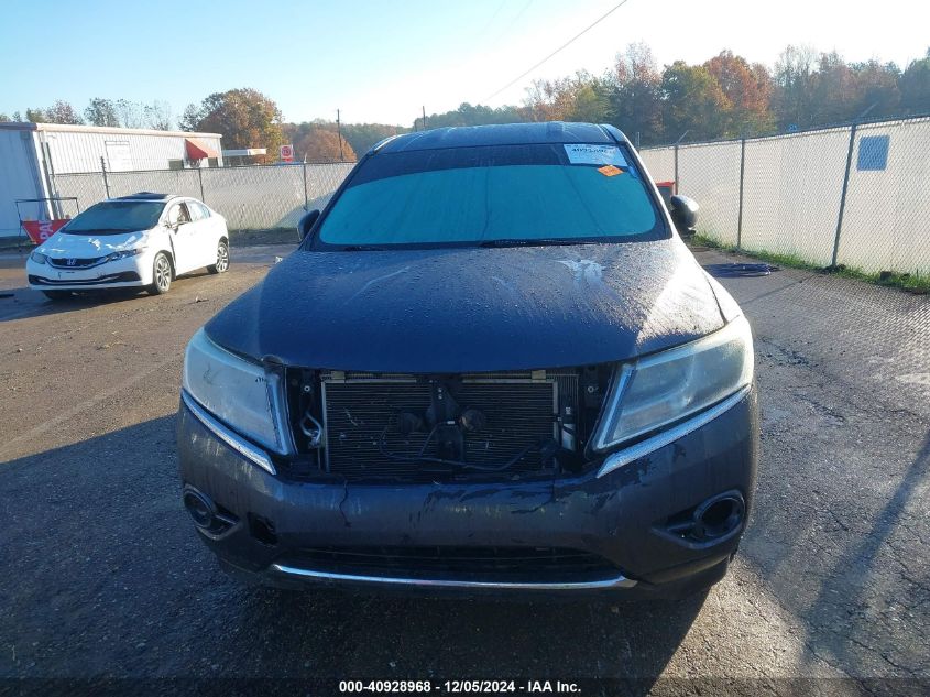 2013 Nissan Pathfinder S VIN: 5N1AR2MN8DC653008 Lot: 40928968