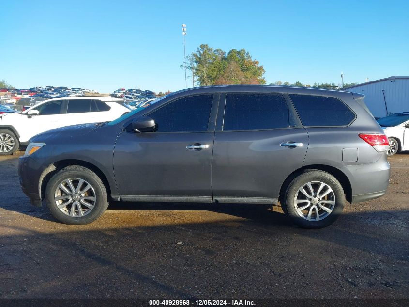 2013 Nissan Pathfinder S VIN: 5N1AR2MN8DC653008 Lot: 40928968