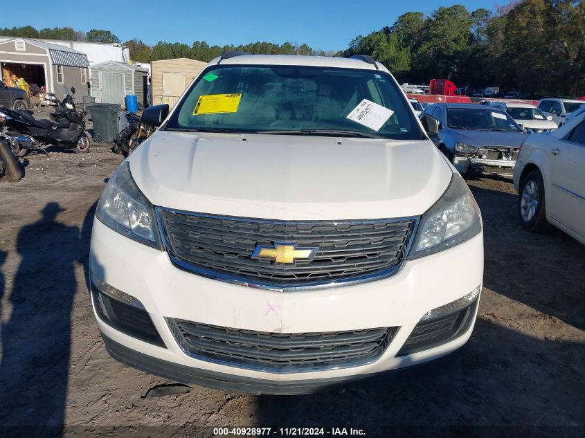 2014 Chevrolet Traverse Ls VIN: 1GNKRFEDXEJ129983 Lot: 40928977