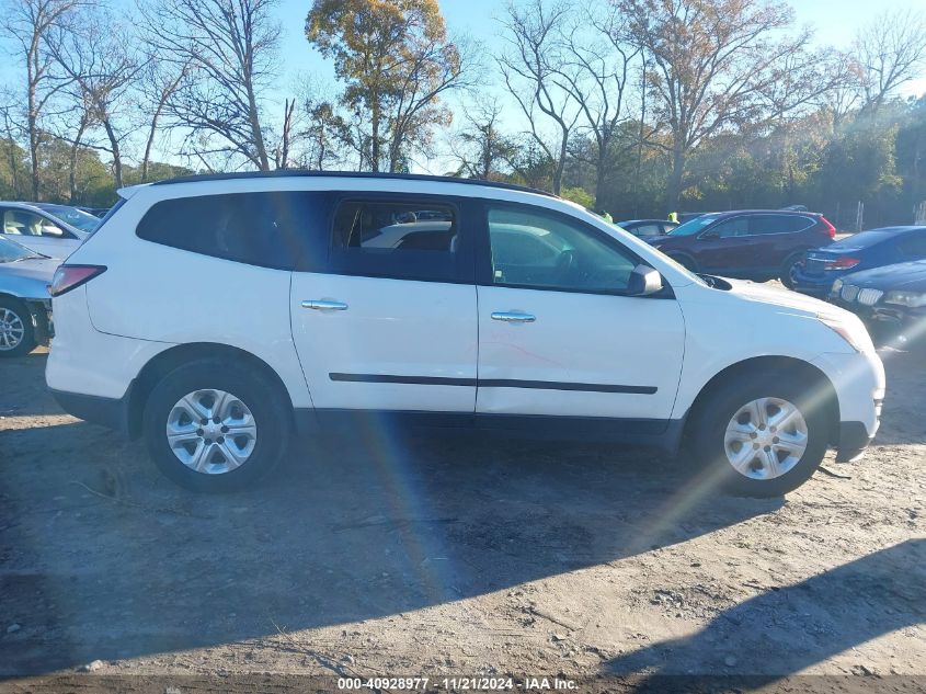 2014 Chevrolet Traverse Ls VIN: 1GNKRFEDXEJ129983 Lot: 40928977