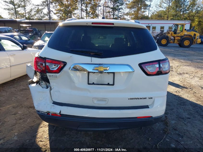 2014 Chevrolet Traverse Ls VIN: 1GNKRFEDXEJ129983 Lot: 40928977