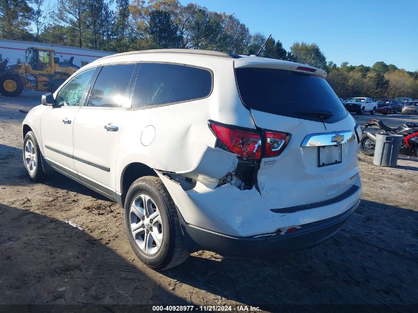 2014 Chevrolet Traverse Ls VIN: 1GNKRFEDXEJ129983 Lot: 40928977