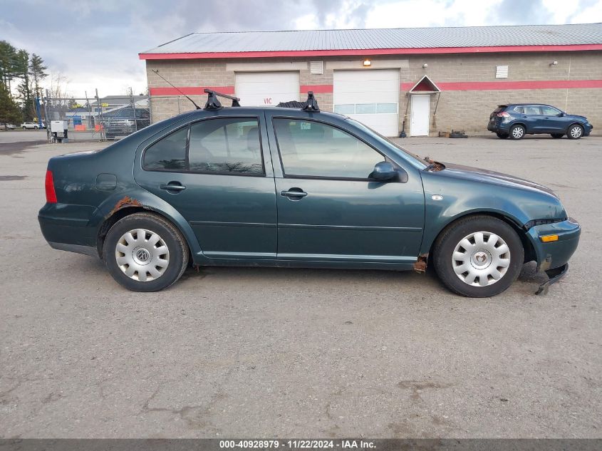 2003 Volkswagen Jetta Gl VIN: 3VWRK69M33M124014 Lot: 40928979