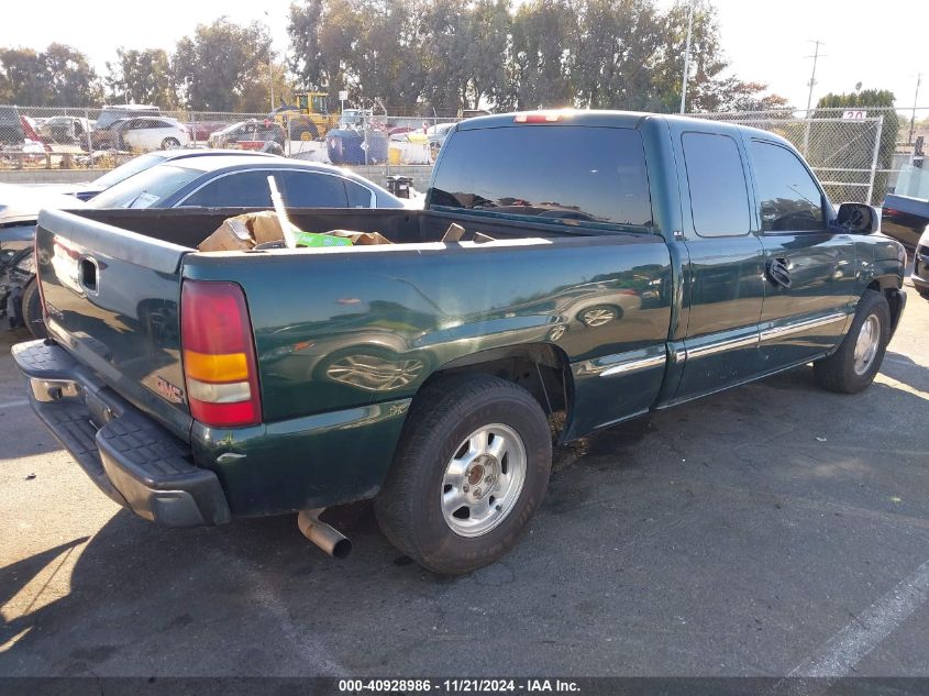 2002 GMC Sierra 1500 Sle VIN: 2GTEC19V421393753 Lot: 40928986