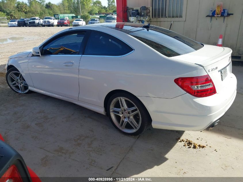 2013 Mercedes-Benz C 250 VIN: WDDGJ4HBXDF958791 Lot: 40928995