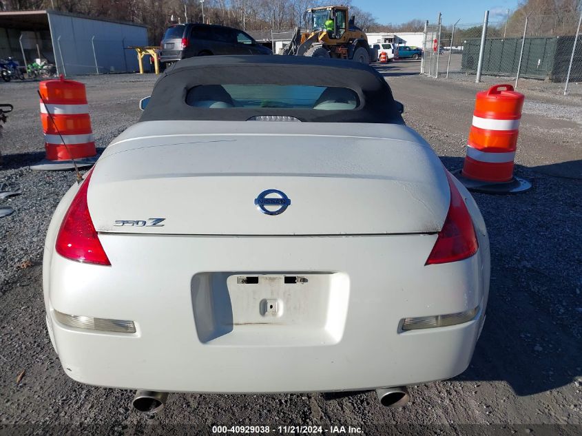 2006 Nissan 350Z Touring VIN: JN1AZ36A36M450211 Lot: 40929038