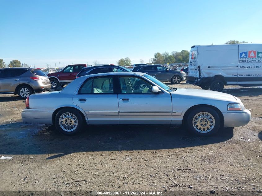 2003 Mercury Grand Marquis Gs VIN: 2MEFM74W93X653131 Lot: 40929067