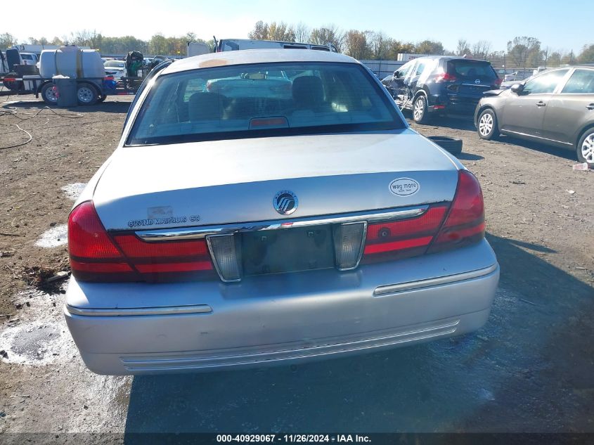 2003 Mercury Grand Marquis Gs VIN: 2MEFM74W93X653131 Lot: 40929067