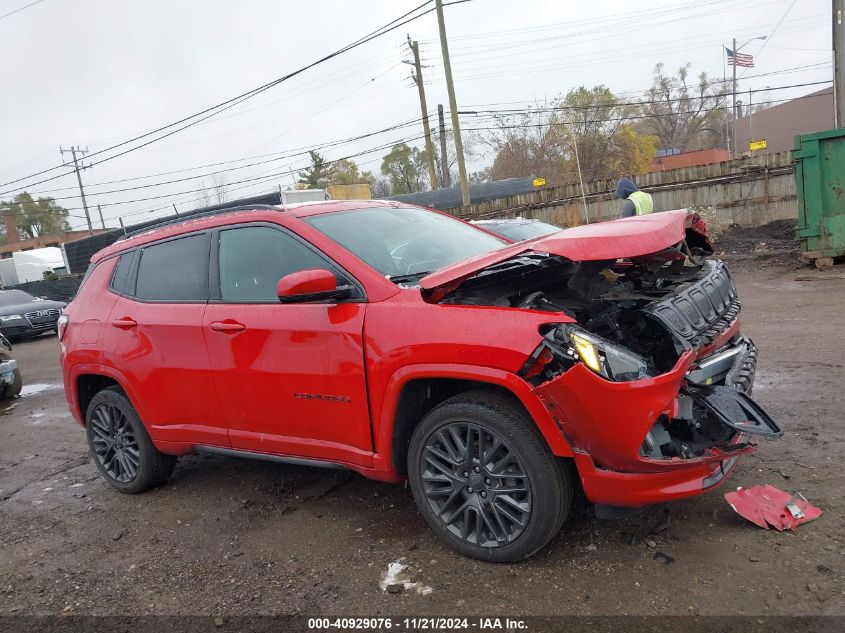 2022 Jeep Compass (Red) Edition 4X4 VIN: 3C4NJDCB4NT177538 Lot: 40929076