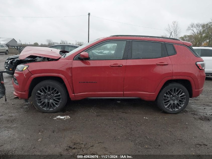 2022 Jeep Compass (Red) Edition 4X4 VIN: 3C4NJDCB4NT177538 Lot: 40929076