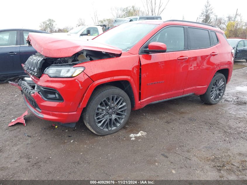 2022 Jeep Compass (Red) Edition 4X4 VIN: 3C4NJDCB4NT177538 Lot: 40929076