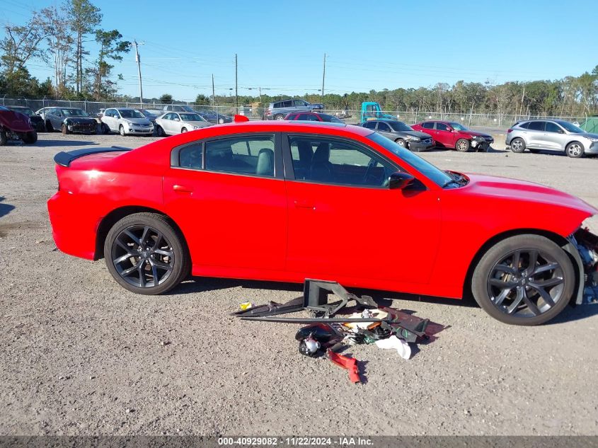 2022 Dodge Charger Gt Rwd VIN: 2C3CDXHG8NH244546 Lot: 40929082