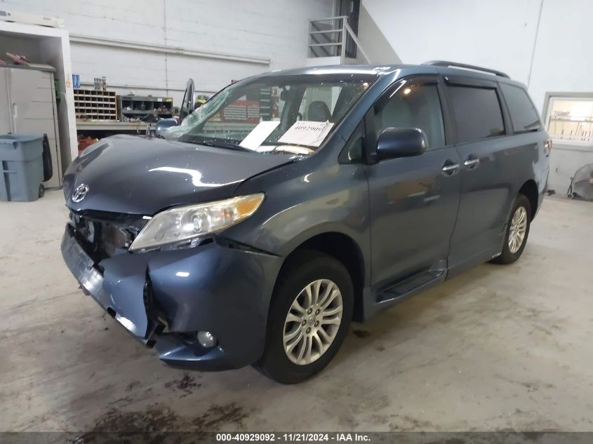 2016 Toyota Sienna Xle/Limited VIN: 5TDYK3DC2GS706557 Lot: 40929092