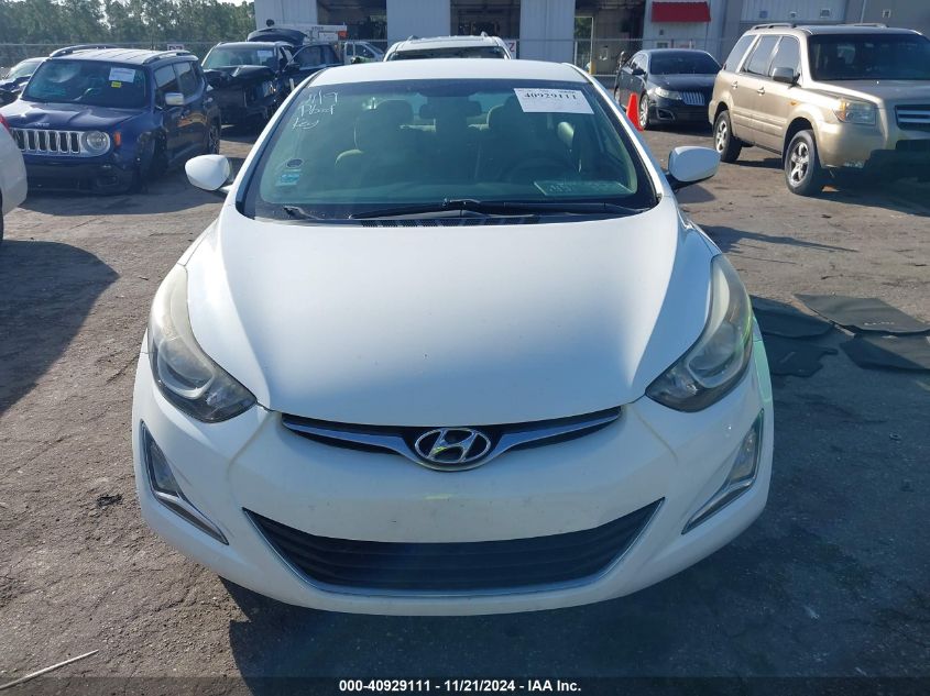 2014 Hyundai Elantra Se VIN: 5NPDH4AEXEH487150 Lot: 40929111