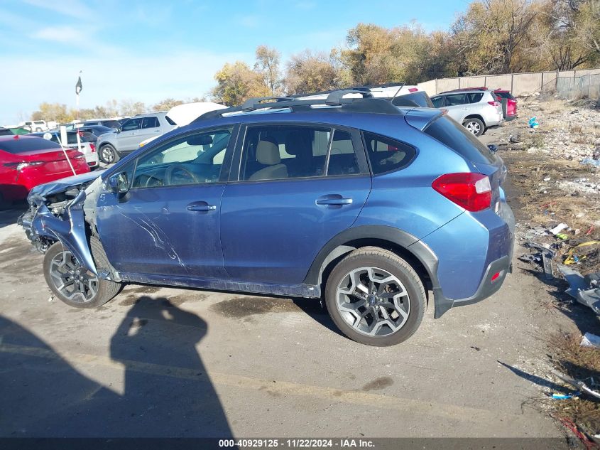 2016 Subaru Crosstrek 2.0I Premium VIN: JF2GPABC3G8249283 Lot: 40929125