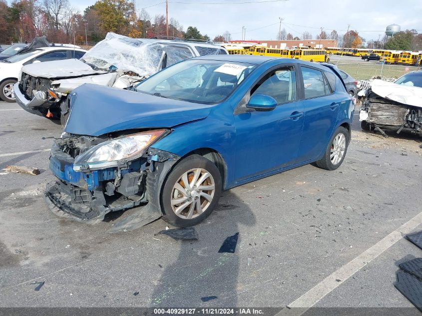 2012 Mazda Mazda3 I Touring VIN: JM1BL1L72C1527096 Lot: 40929127