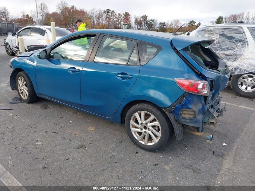 2012 Mazda Mazda3 I Touring VIN: JM1BL1L72C1527096 Lot: 40929127