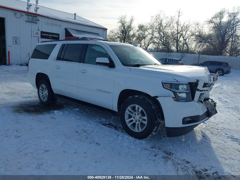 VIN 1GNSKHKC1JR201497 2018 Chevrolet Suburban, LT no.1