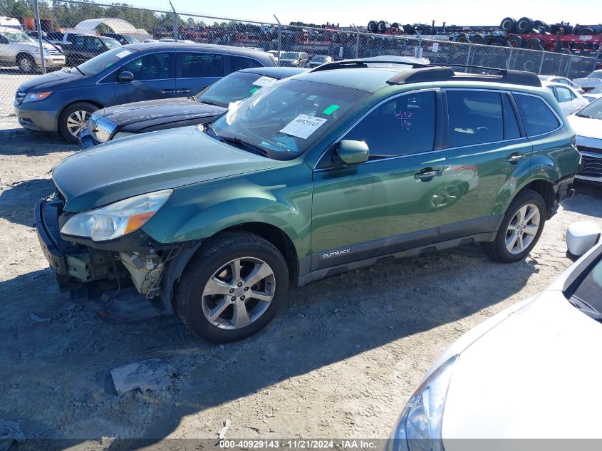 2014 Subaru Outback 2.5I Premium VIN: 4S4BRBCC2E3204834 Lot: 40929143