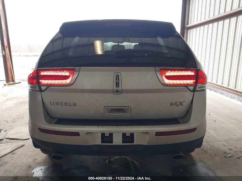 2012 Lincoln Mkx VIN: 2LMDJ6JK8CBL18310 Lot: 40929150