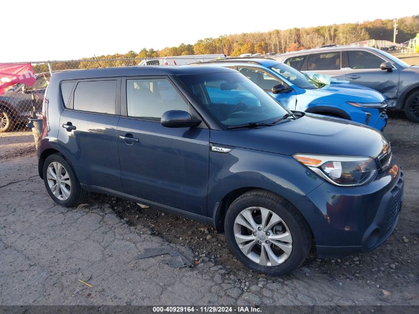 2015 Kia Soul + VIN: KNDJP3A57F7150392 Lot: 40929164