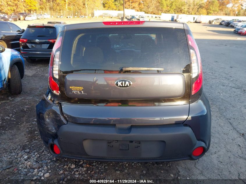 2015 Kia Soul + VIN: KNDJP3A57F7150392 Lot: 40929164