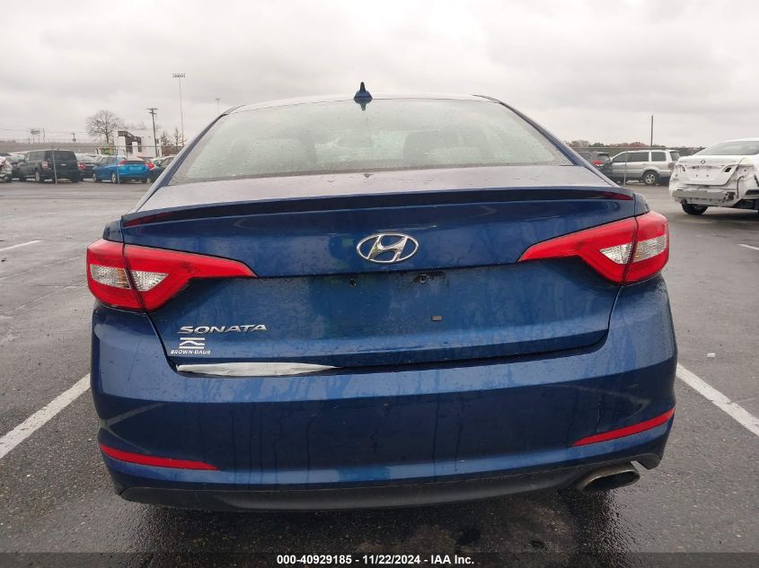 2015 Hyundai Sonata Se VIN: 5NPE24AF0FH145335 Lot: 40929185