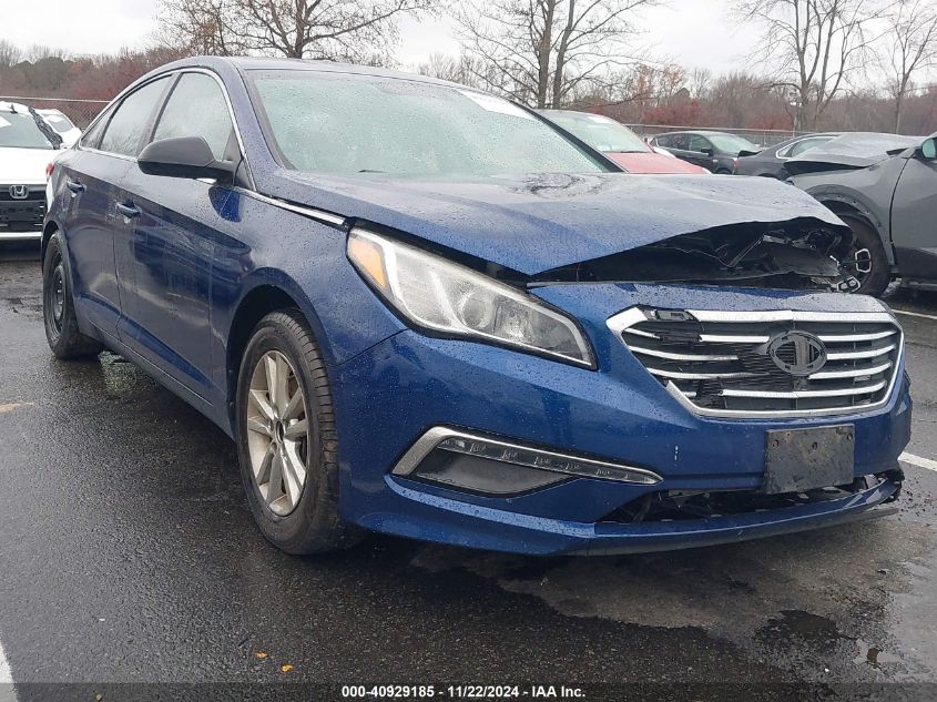 2015 Hyundai Sonata Se VIN: 5NPE24AF0FH145335 Lot: 40929185