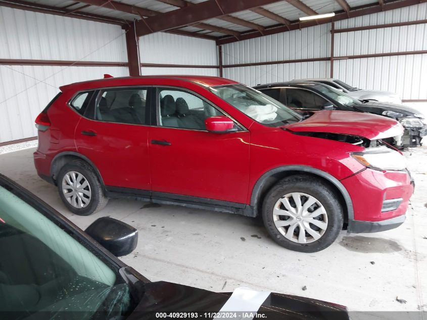 2017 Nissan Rogue S VIN: JN8AT2MT7HW393942 Lot: 40929193