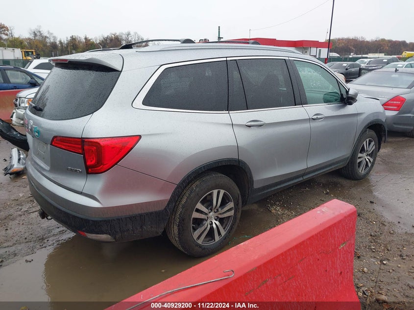 2017 HONDA PILOT EX - 5FNYF6H37HB016440