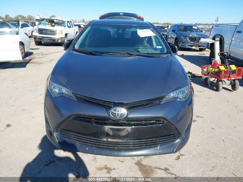 2019 Toyota Corolla Le VIN: 5YFBURHE5KP921933 Lot: 40929201