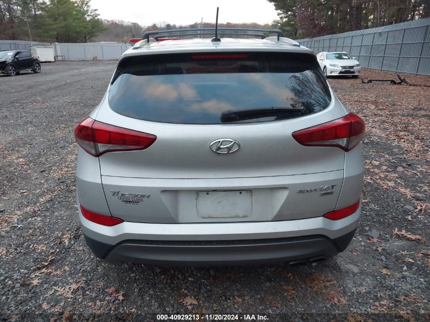 2016 Hyundai Tucson Sport VIN: KM8J3CA26GU242528 Lot: 40929213