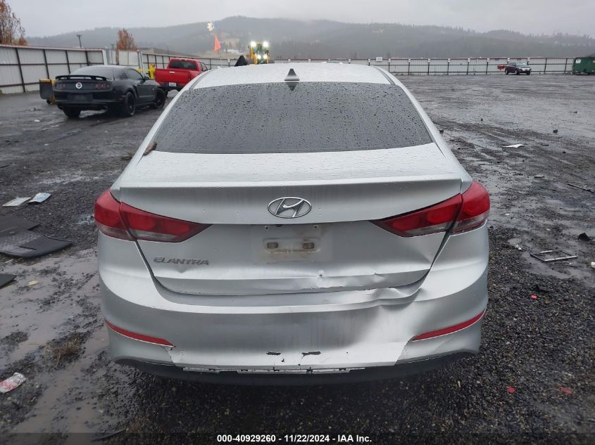 2017 Hyundai Elantra Value Edition VIN: 5NPD84LF8HH198696 Lot: 40929260