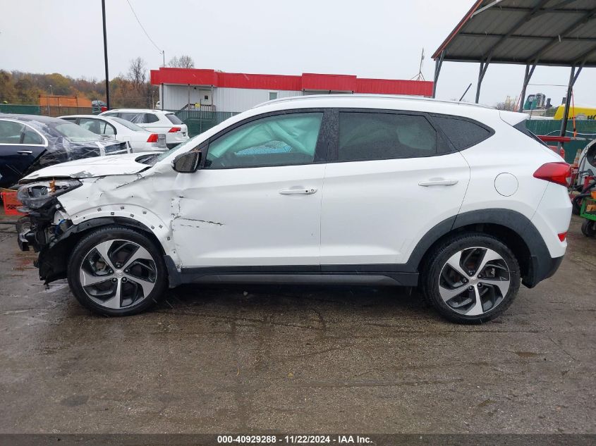 2016 Hyundai Tucson Sport VIN: KM8J33A21GU144636 Lot: 40929288