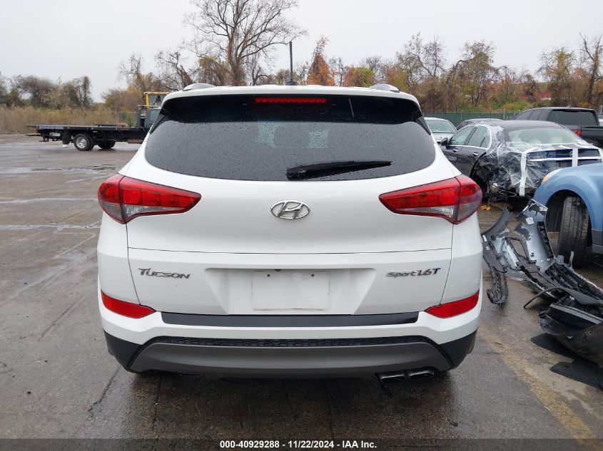 2016 Hyundai Tucson Sport VIN: KM8J33A21GU144636 Lot: 40929288