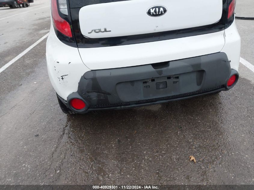 2014 Kia Soul + VIN: KNDJP3A52E7077611 Lot: 40929301