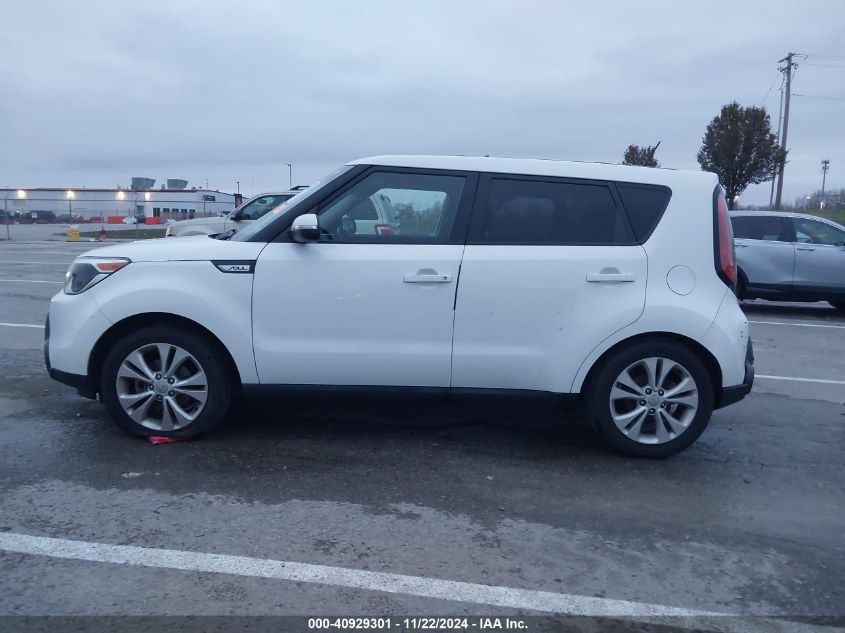 2014 Kia Soul + VIN: KNDJP3A52E7077611 Lot: 40929301