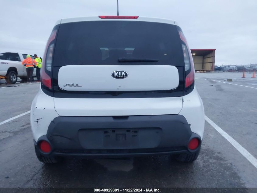 2014 Kia Soul + VIN: KNDJP3A52E7077611 Lot: 40929301