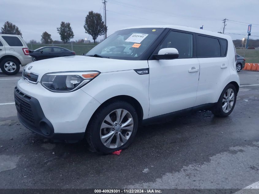 VIN KNDJP3A52E7077611 2014 KIA SOUL no.2