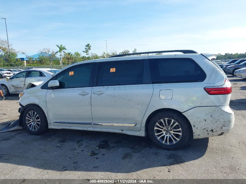 2018 Toyota Sienna Xle/Xle Premium/Limited/Limited Premium VIN: 5TDYZ3DC3JS913624 Lot: 40929342